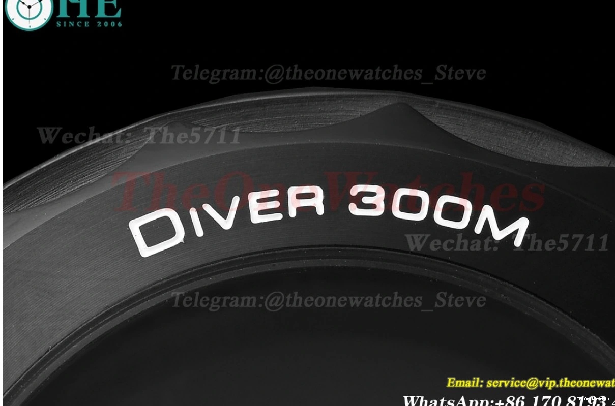 42mm PVD Seamaster Black MY8215 300m Dial PVD GDF 0130